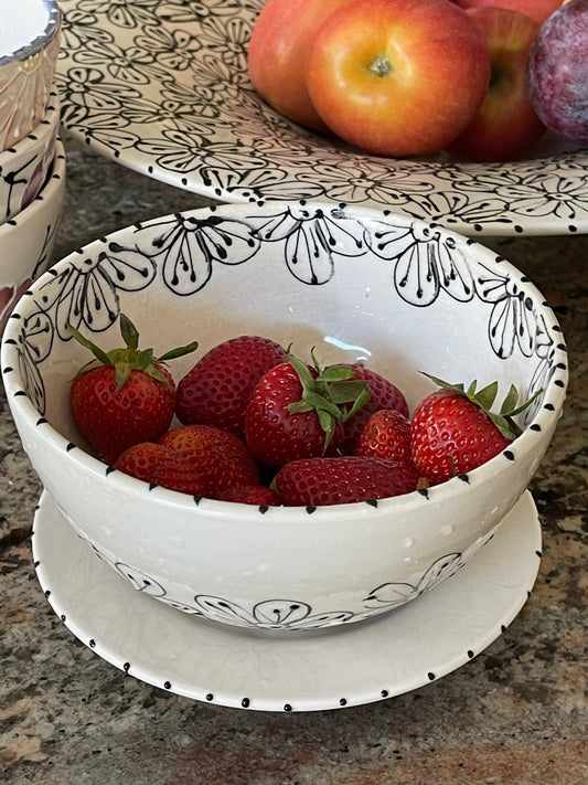 Ladybird Ceramics Large Berry Bowls: A Summer Essential with Artistic Flair