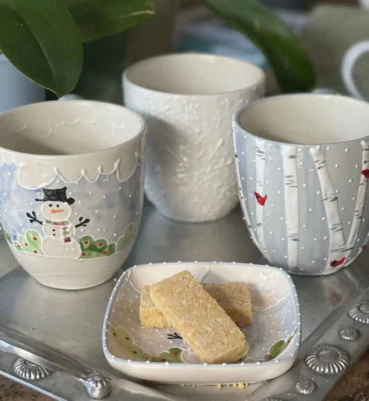 Holiday Magic in Every Sip: Handpainted Ceramic Mugs from Ladybird Ceramics