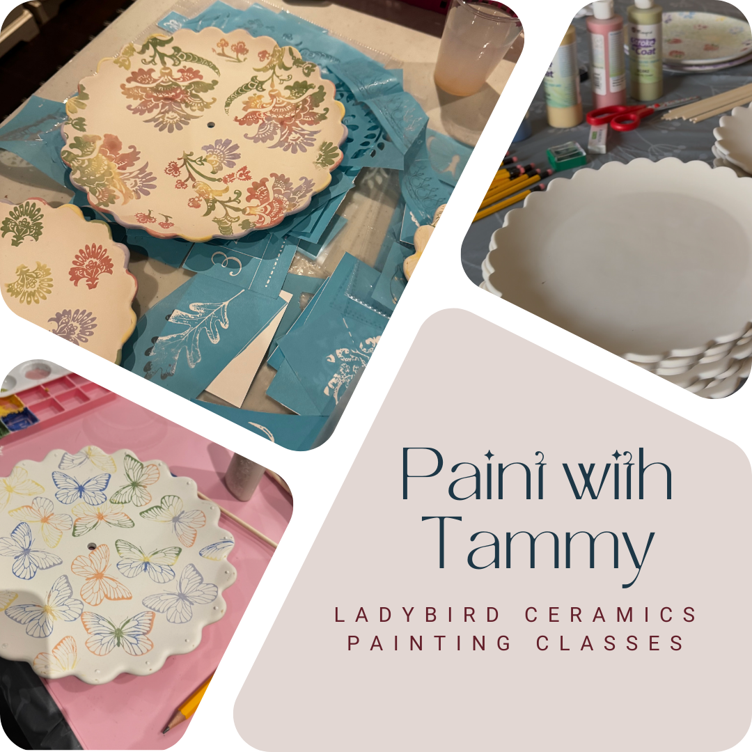 Discover the Joy of Painting Ceramics with Tammy of Ladybird Ceramics