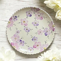 Cake plate /11” Round Platter. - LadybirdCeramics