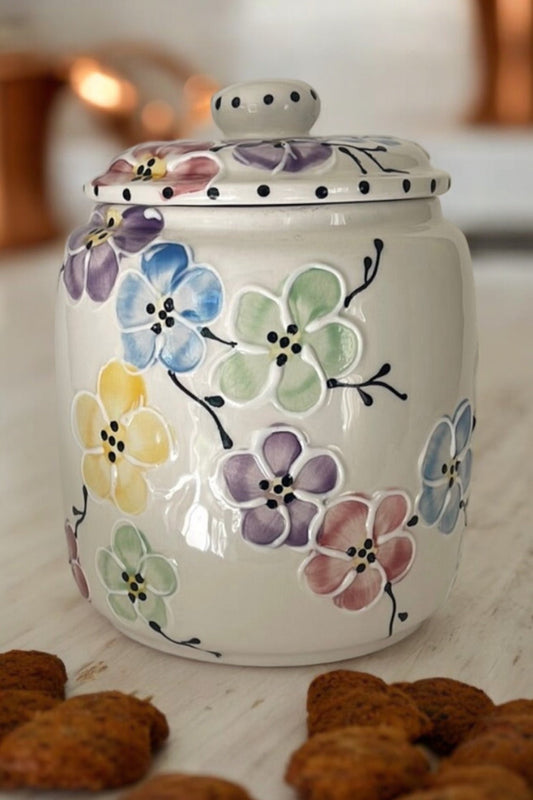Small Ceramic Canister
