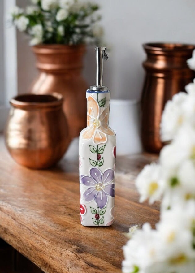 Daisy Olive Oil Bottle 