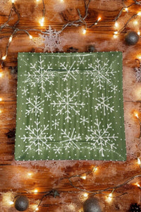 Holiday Large Square Serving Plate