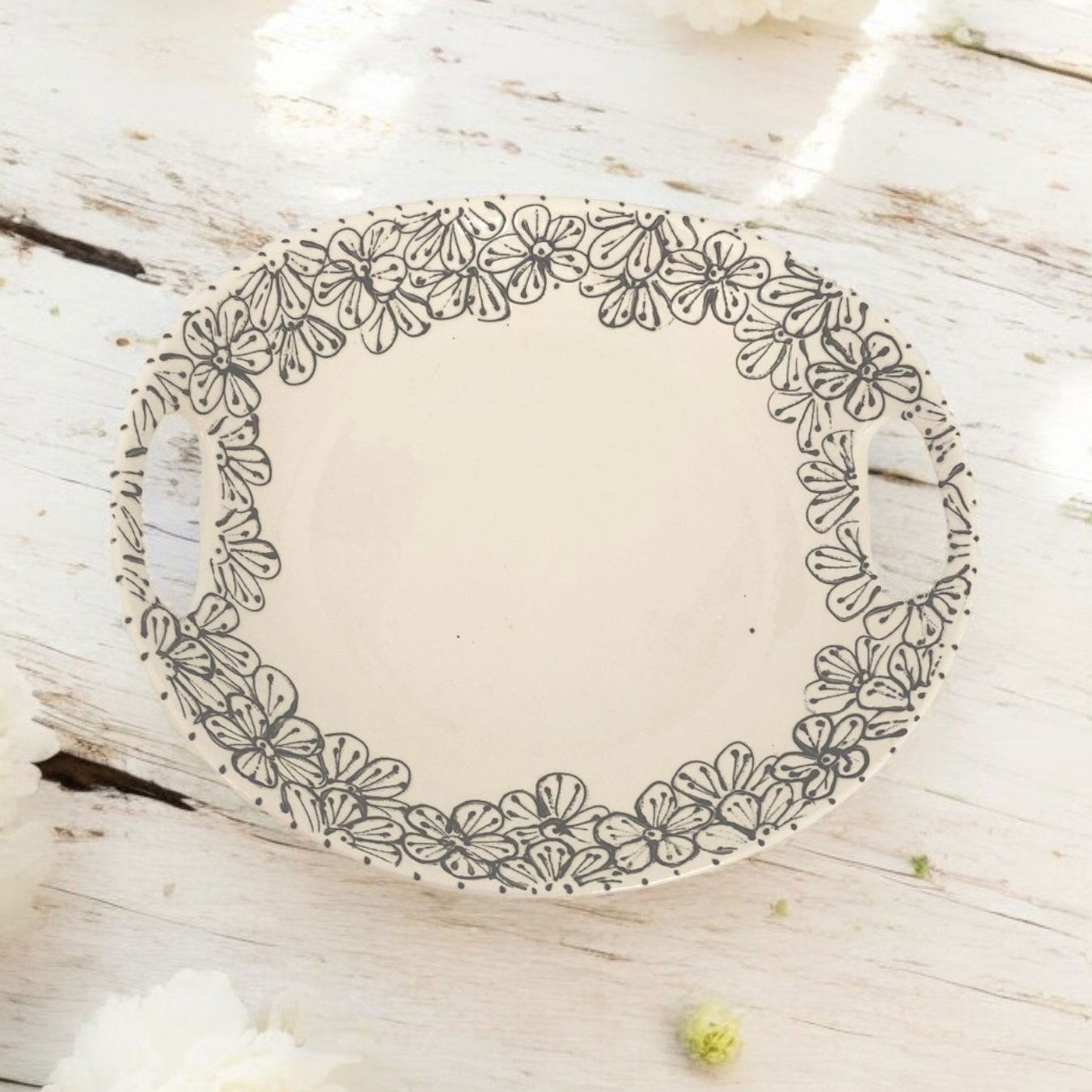 Handle Bowls - LadybirdCeramics