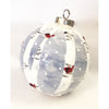 Holiday Large Round Ornament - LadybirdCeramics