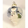 Holiday Oblong Ornament - LadybirdCeramics