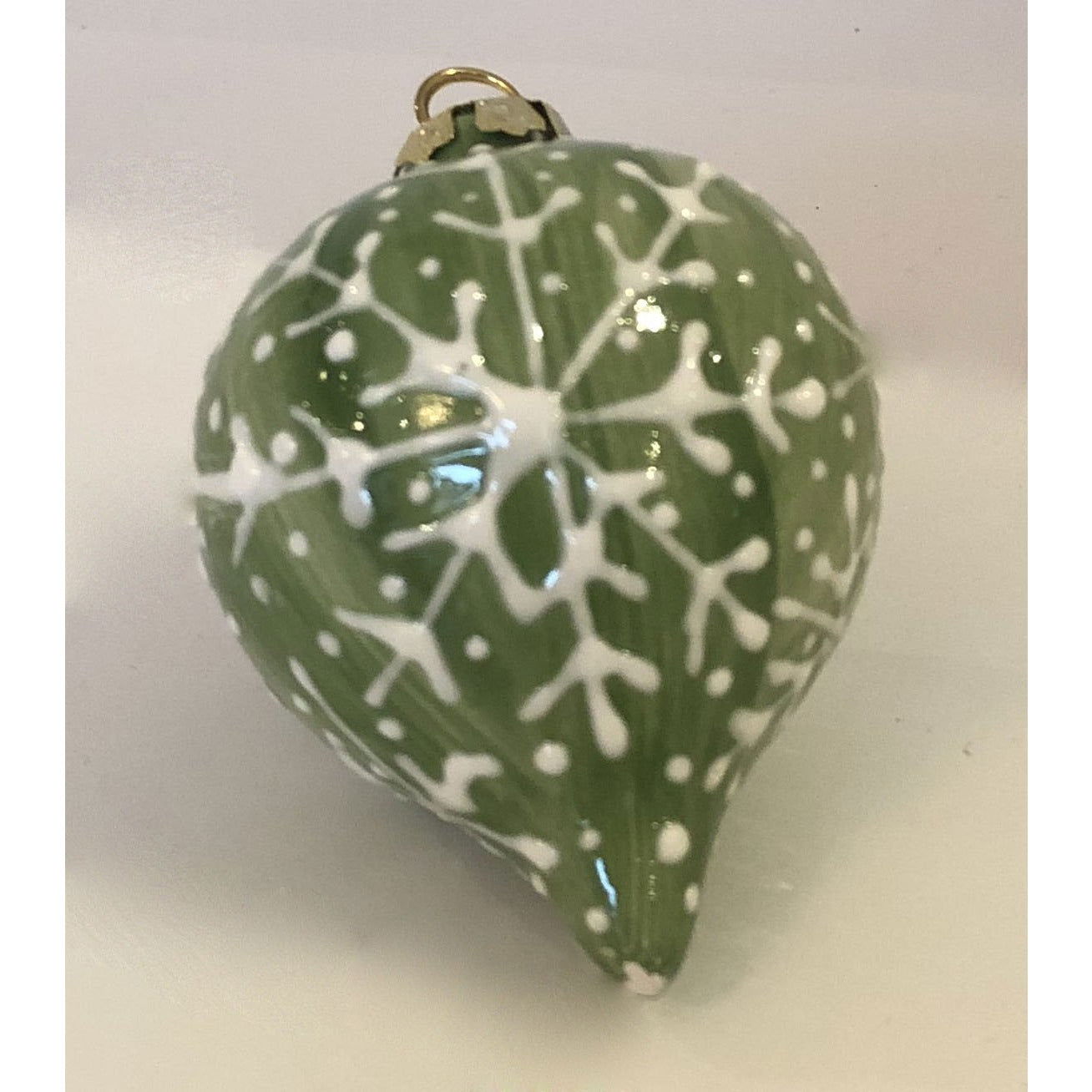 Holiday Oblong Ornament - LadybirdCeramics