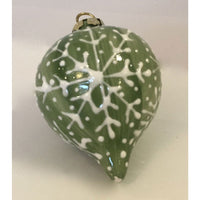 Holiday Oblong Ornament - LadybirdCeramics