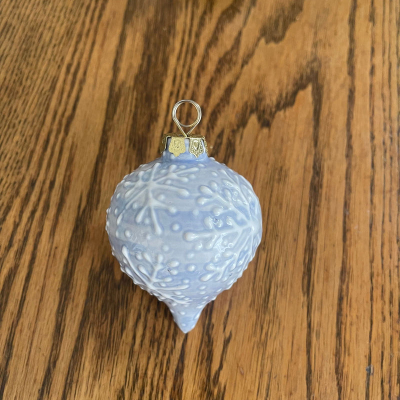 Holiday Oblong Ornament - LadybirdCeramics