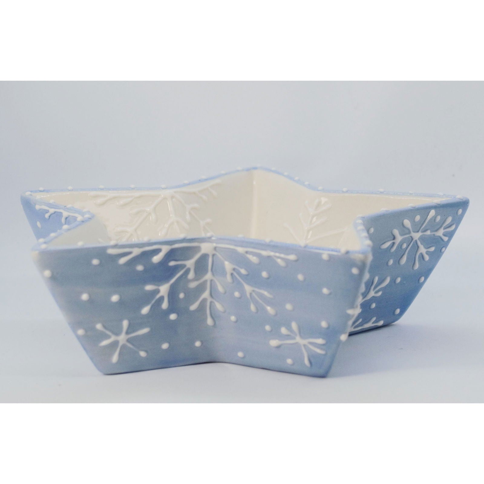 Holiday Star Bowl - LadybirdCeramics