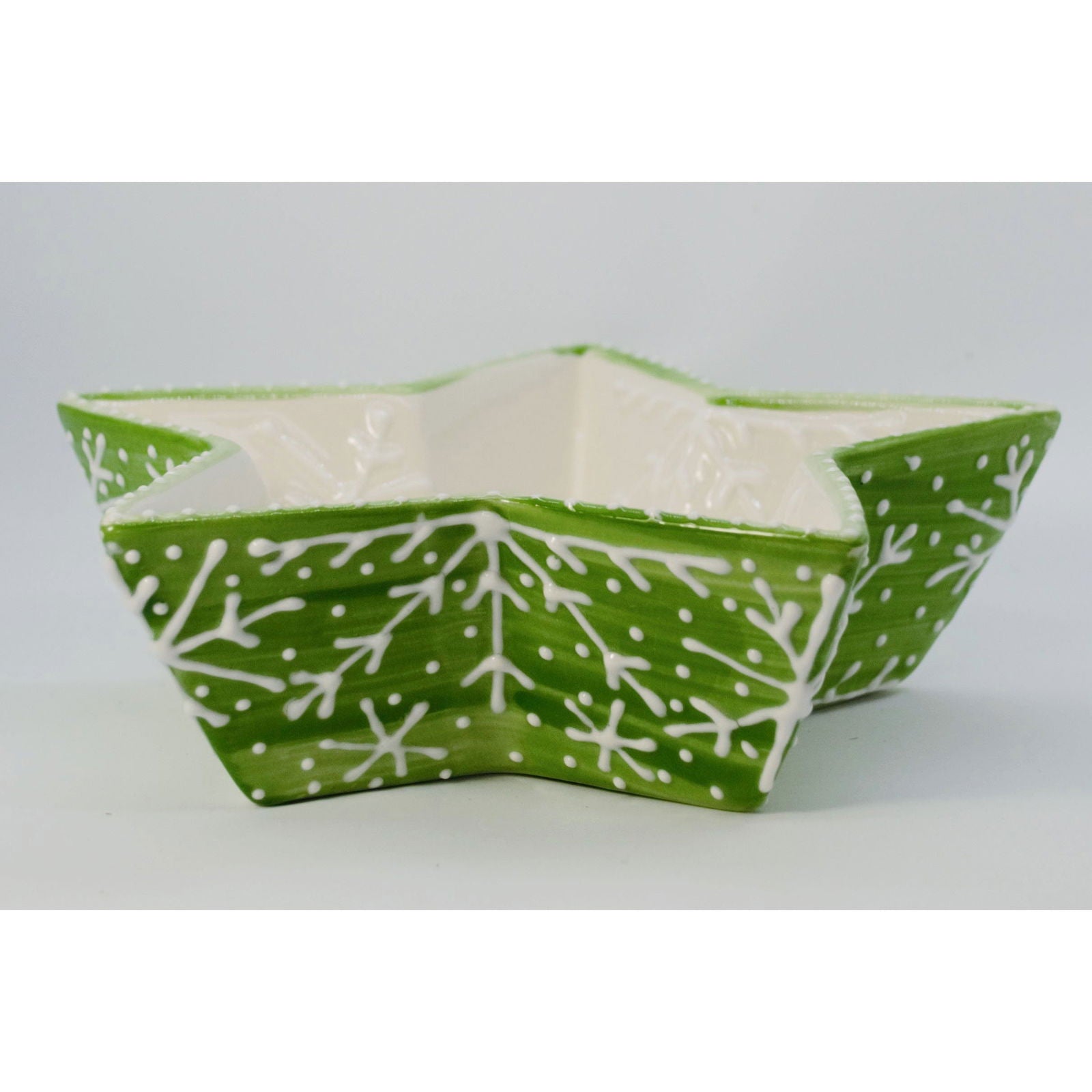 Holiday Star Bowl - LadybirdCeramics