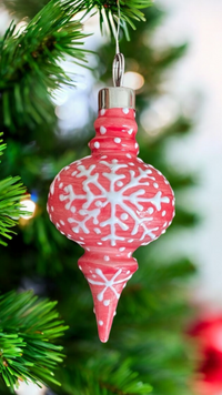 Holiday Small Retro Ornament