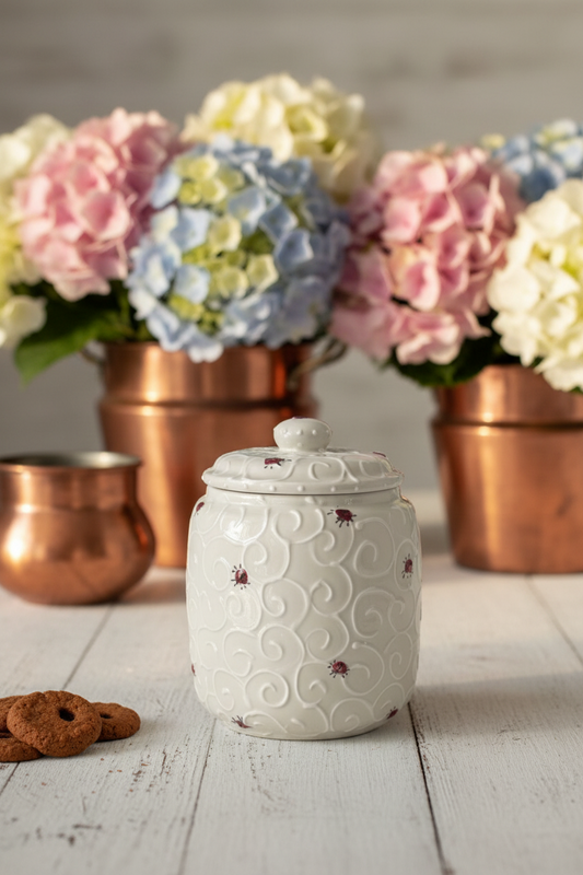 Small Ceramic Canister