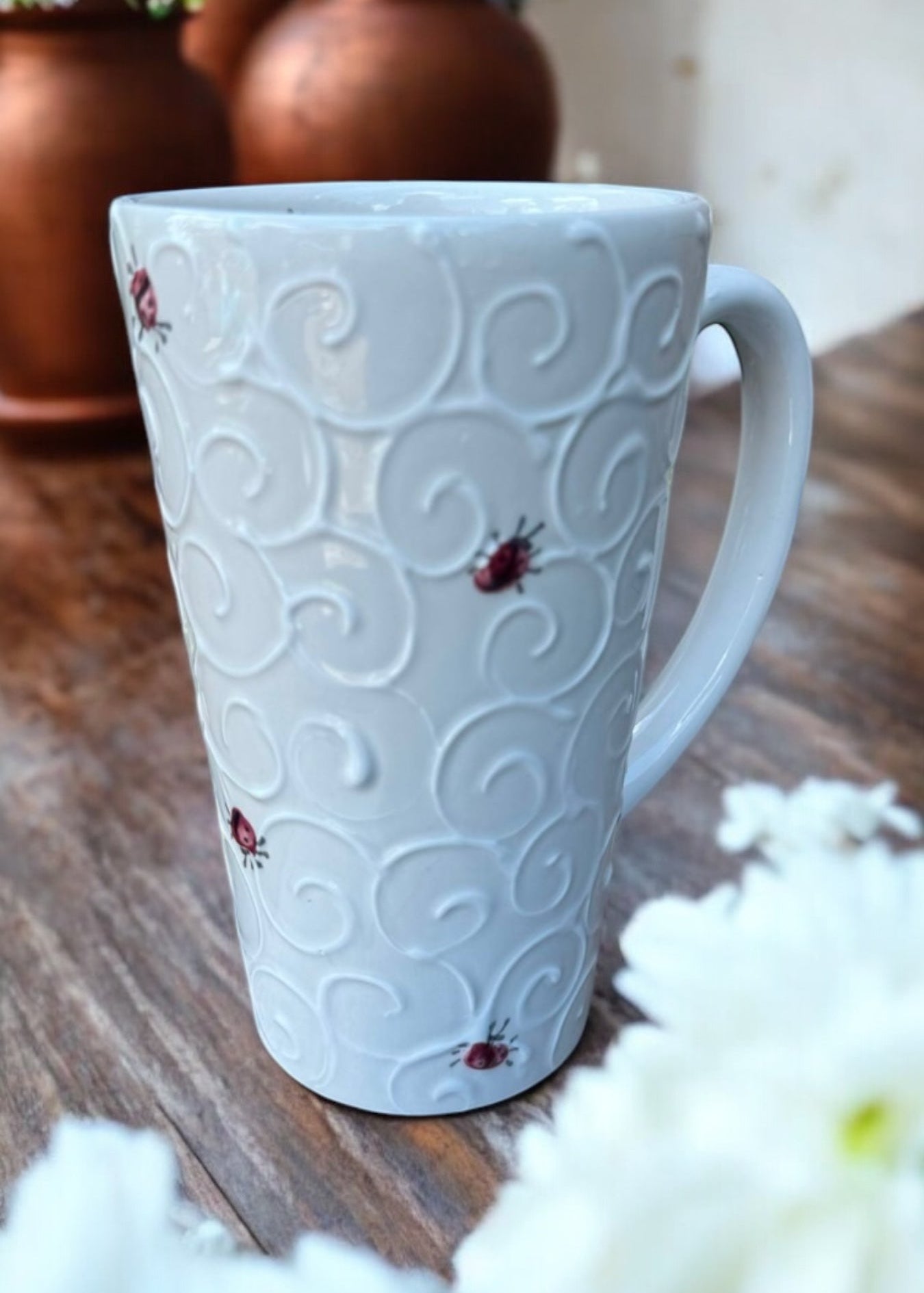 Ladybug tall mug