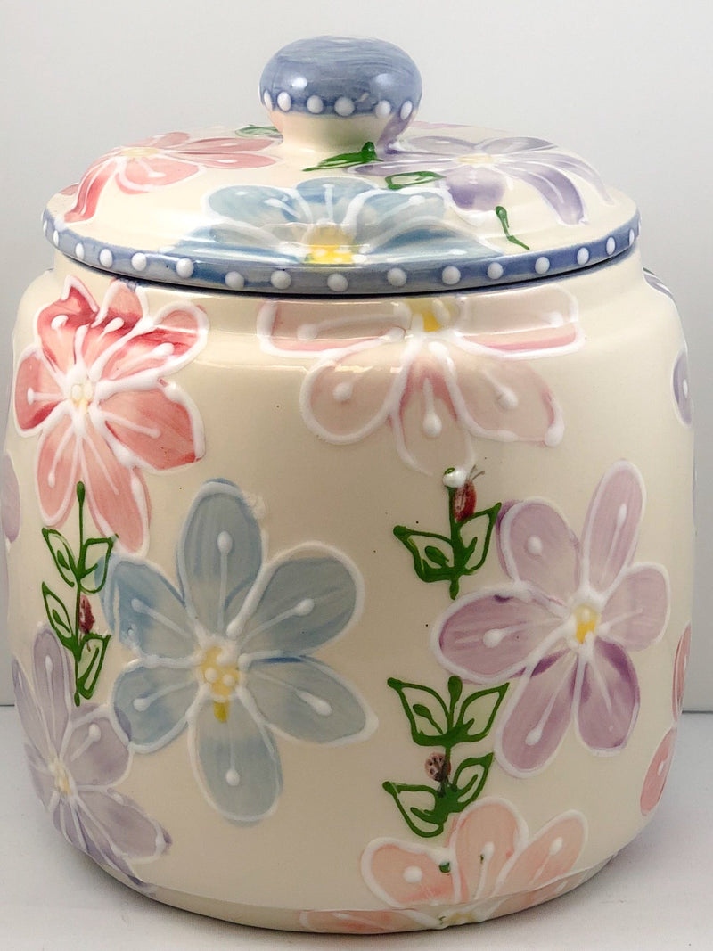 Large Canister - LadybirdCeramics