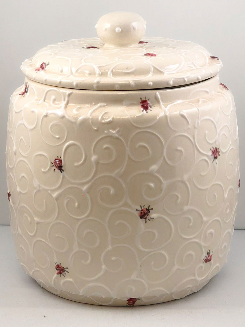 Large Canister - LadybirdCeramics