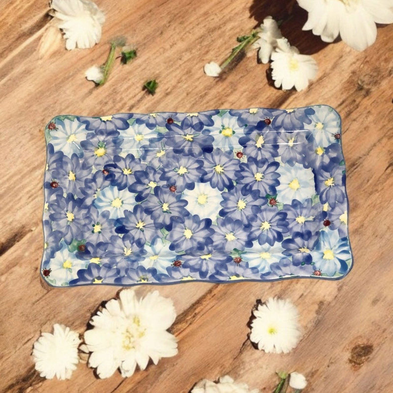 Large Rectangle Serving Dish - LadybirdCeramics