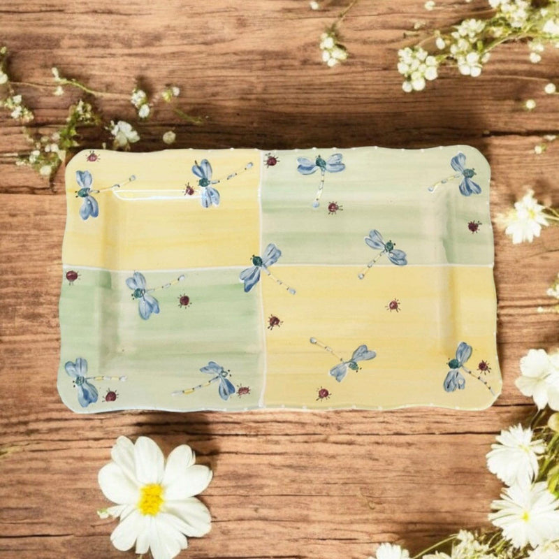 Large Rectangle Serving Dish - LadybirdCeramics