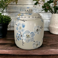 Medium Ceramic Canister - LadybirdCeramics