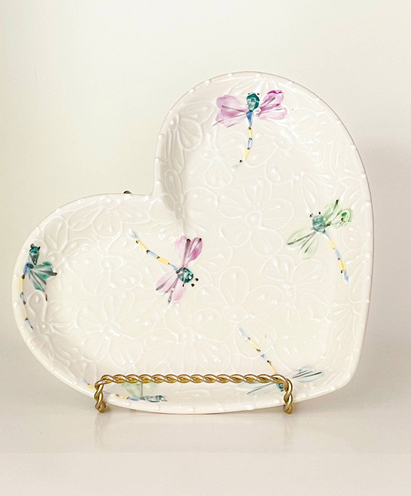 Medium Heart - LadybirdCeramics