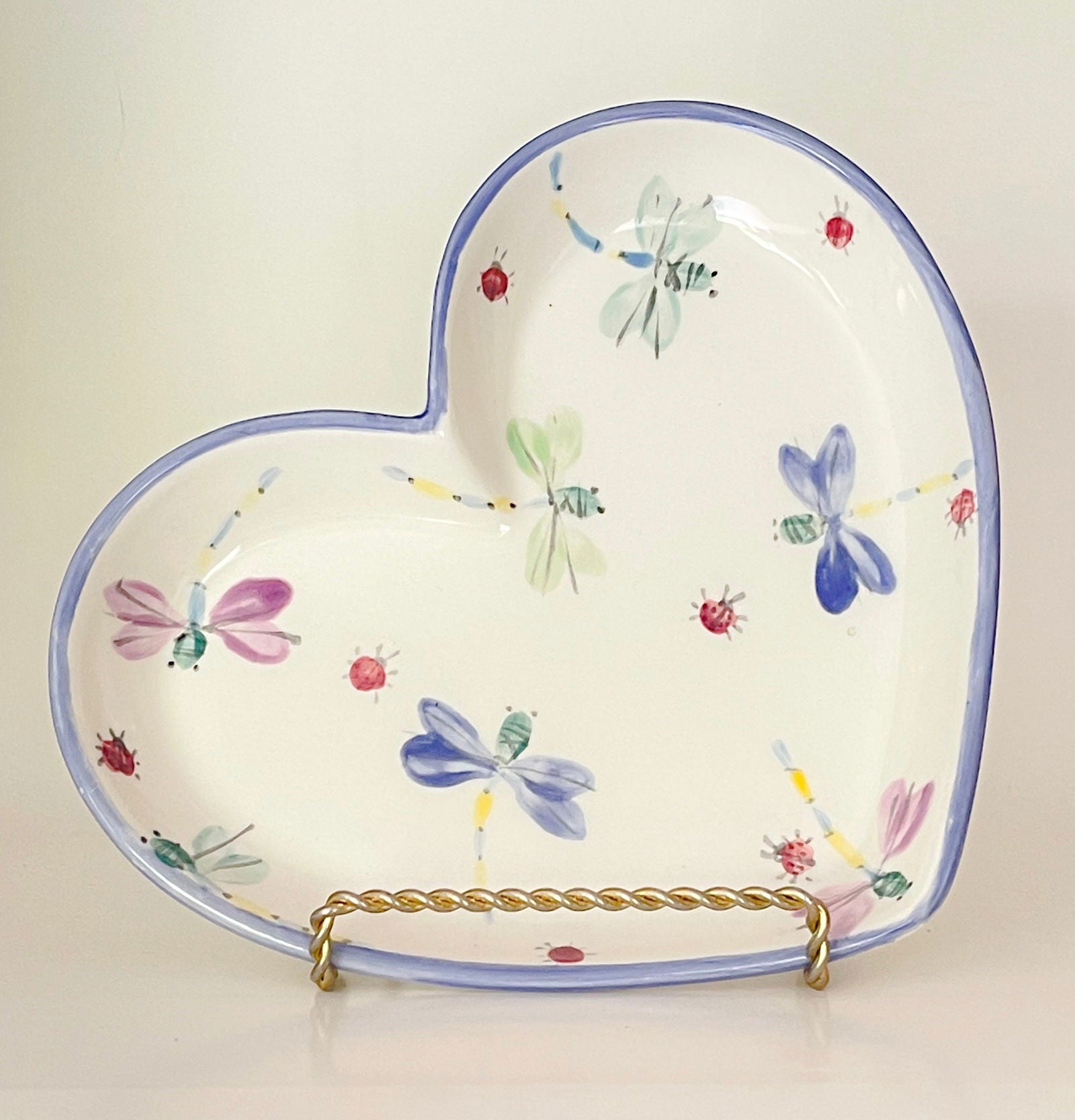 Medium Heart - LadybirdCeramics