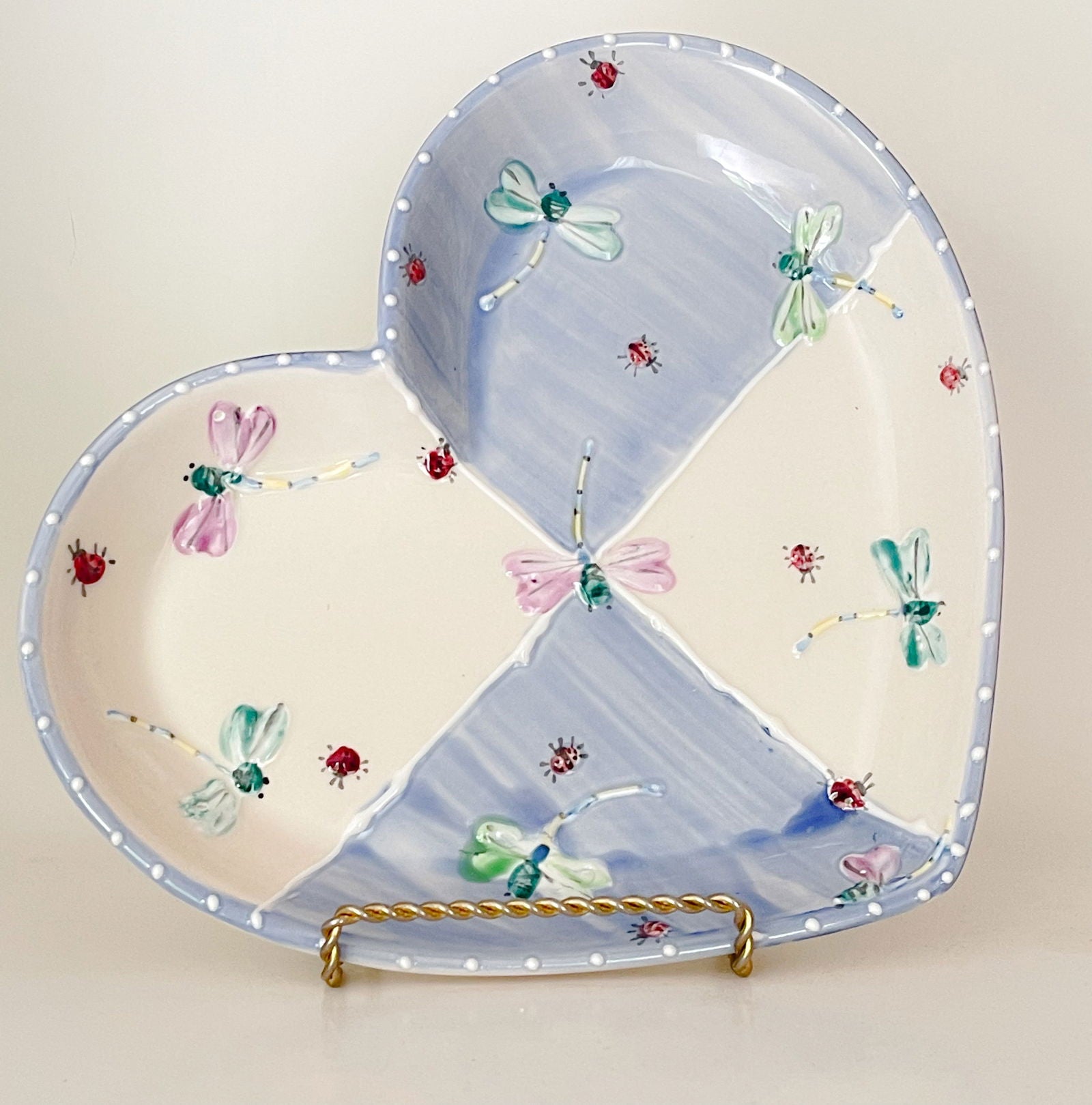 Medium Heart - LadybirdCeramics