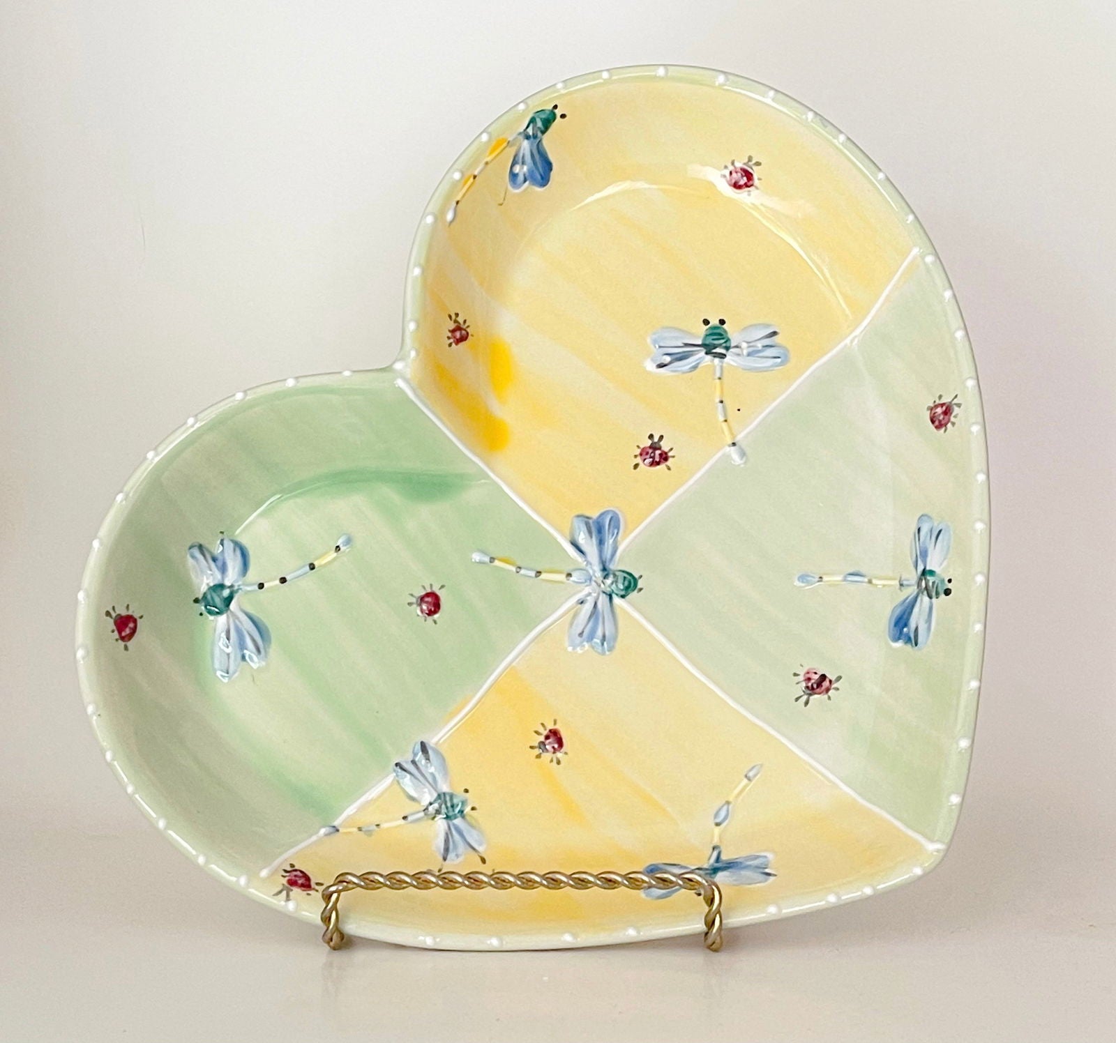 Medium Heart - LadybirdCeramics