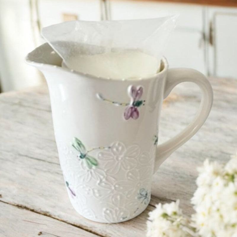 Milk Bag Pitcher - LadybirdCeramics