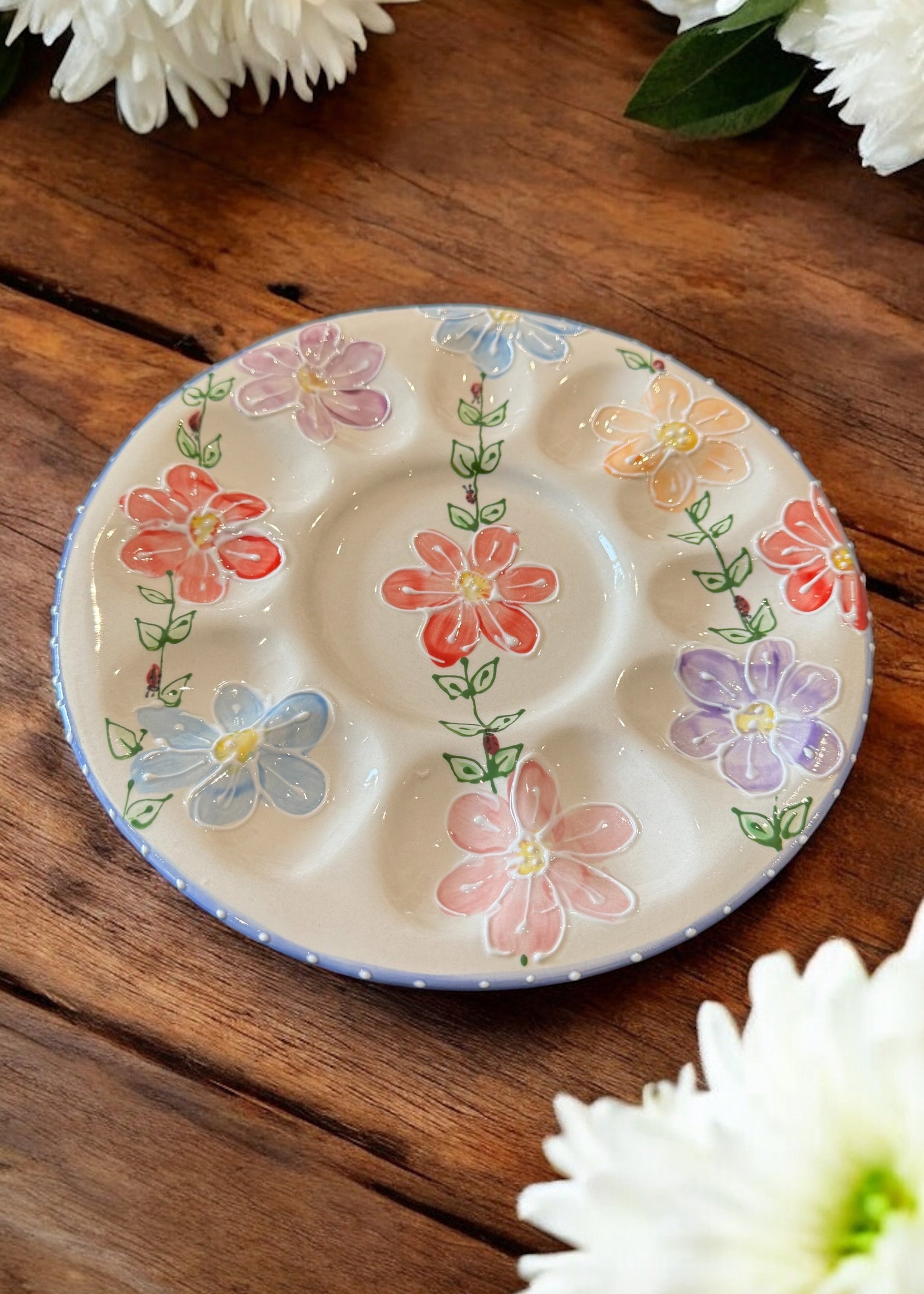 New Daisy Egg Plate