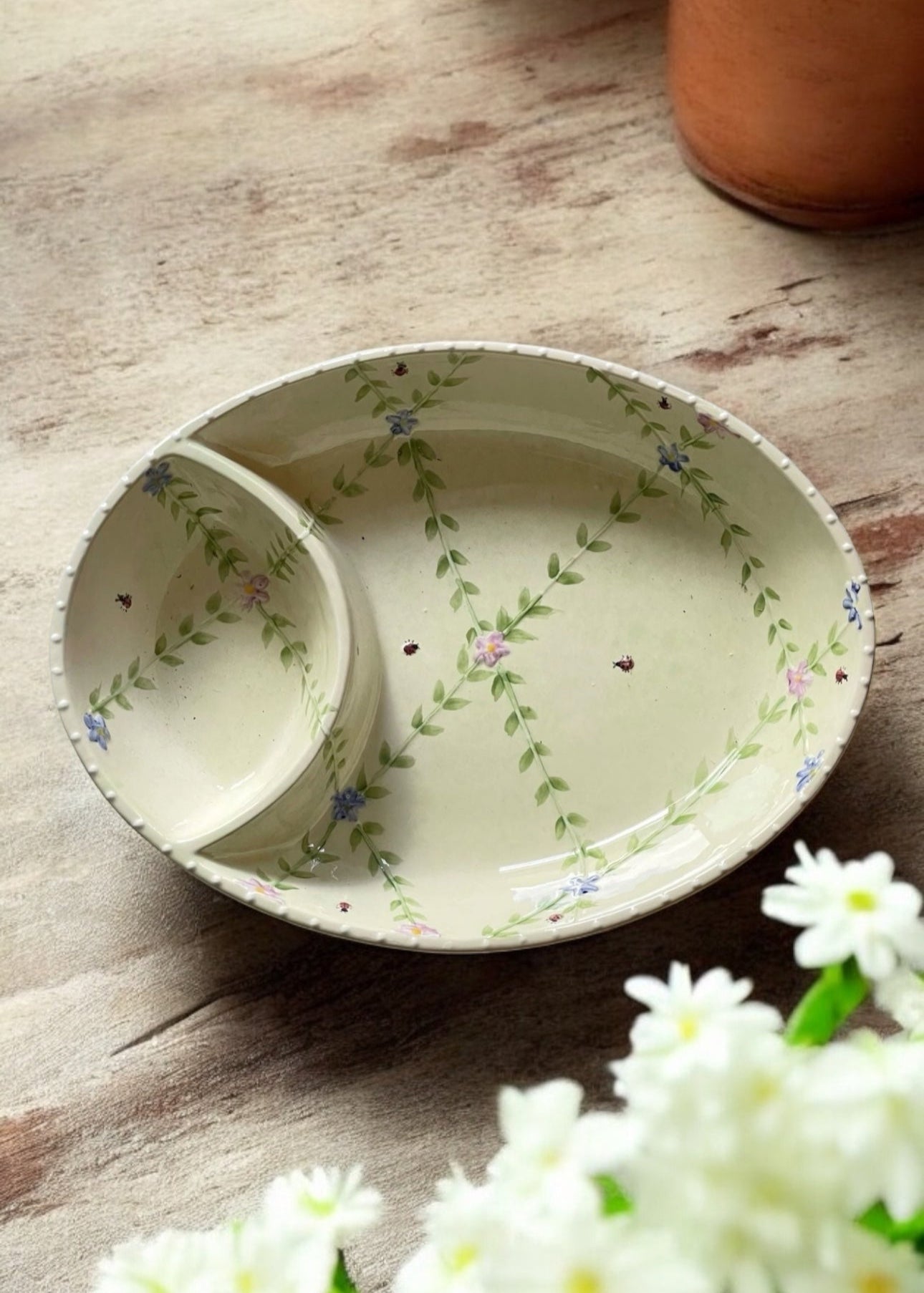 New green Dip Bowl 