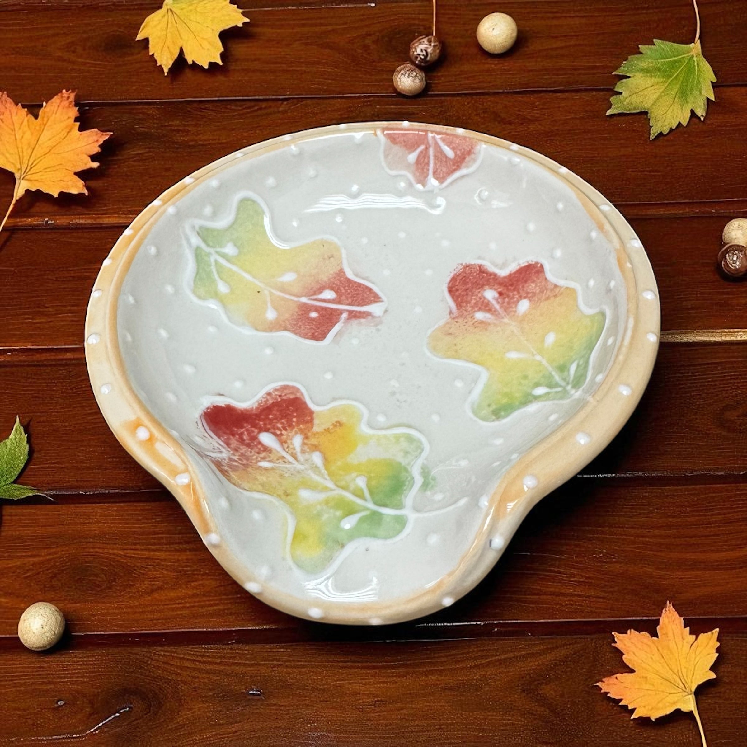 Autumn Leaves Spoon Rest