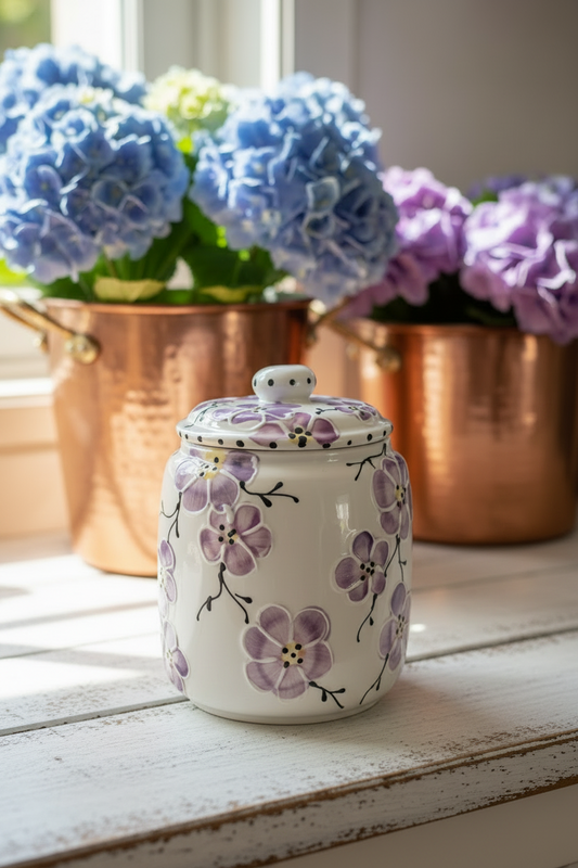 Small Ceramic Canister