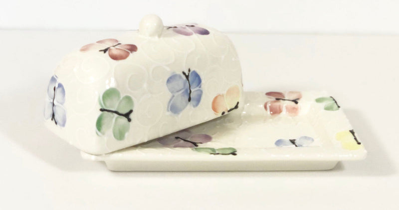 Quarter Pound Butter Dish - LadybirdCeramics