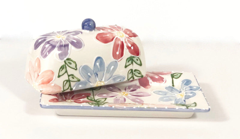 Quarter Pound Butter Dish - LadybirdCeramics