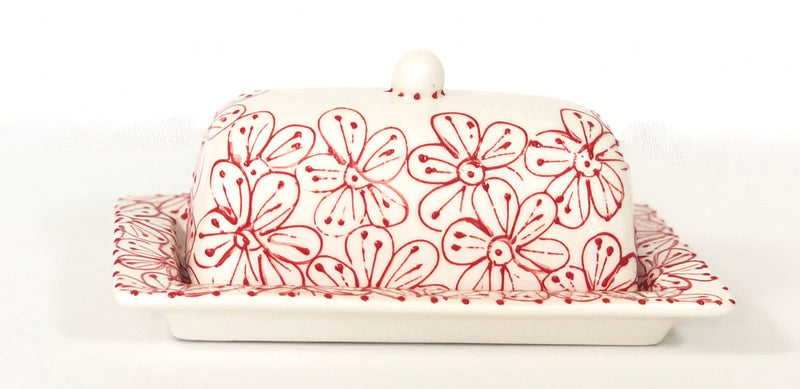 Quarter Pound Butter Dish - LadybirdCeramics