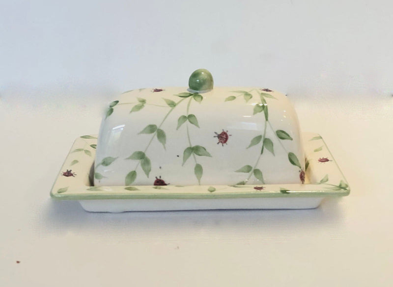 Quarter Pound Butter Dish - LadybirdCeramics