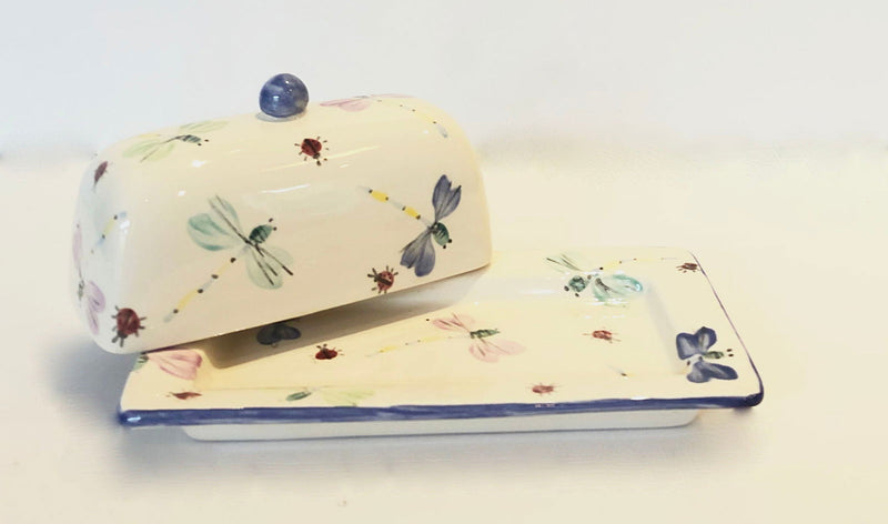 Quarter Pound Butter Dish - LadybirdCeramics