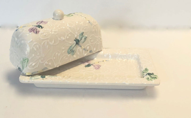 Quarter Pound Butter Dish - LadybirdCeramics