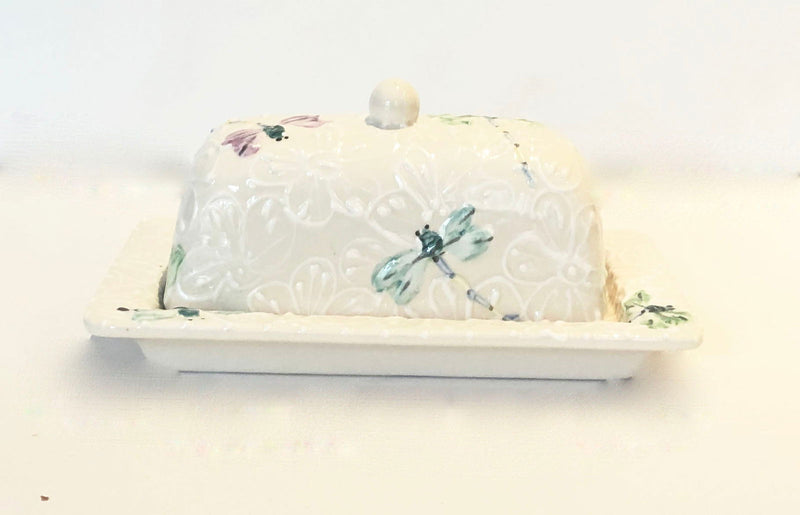 Quarter Pound Butter Dish - LadybirdCeramics