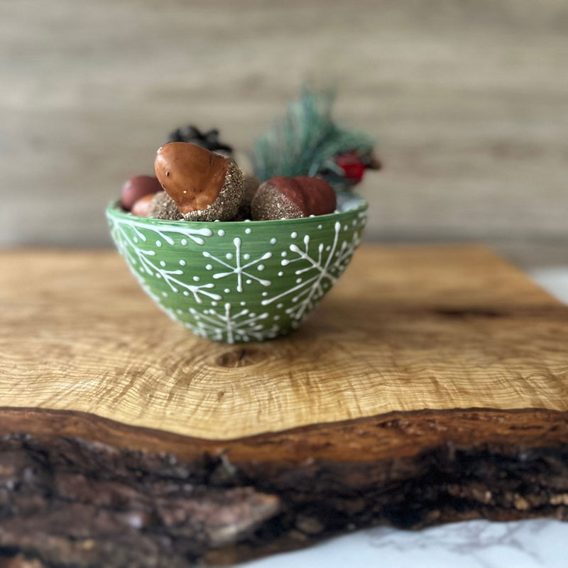 Small Everything Holiday Bowl - LadybirdCeramics