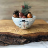 Small Everything Holiday Bowl - LadybirdCeramics