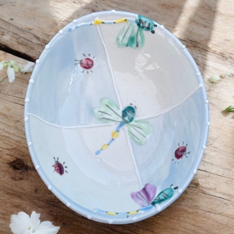 Small Oval Charcuterie bowl - LadybirdCeramics