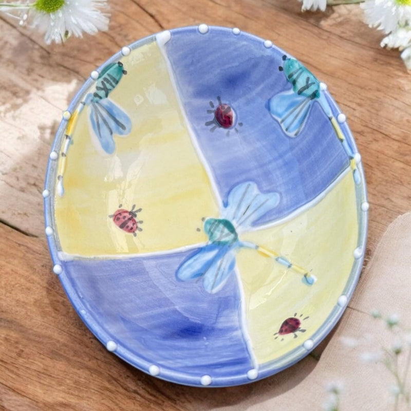 Small Oval Charcuterie bowl - LadybirdCeramics