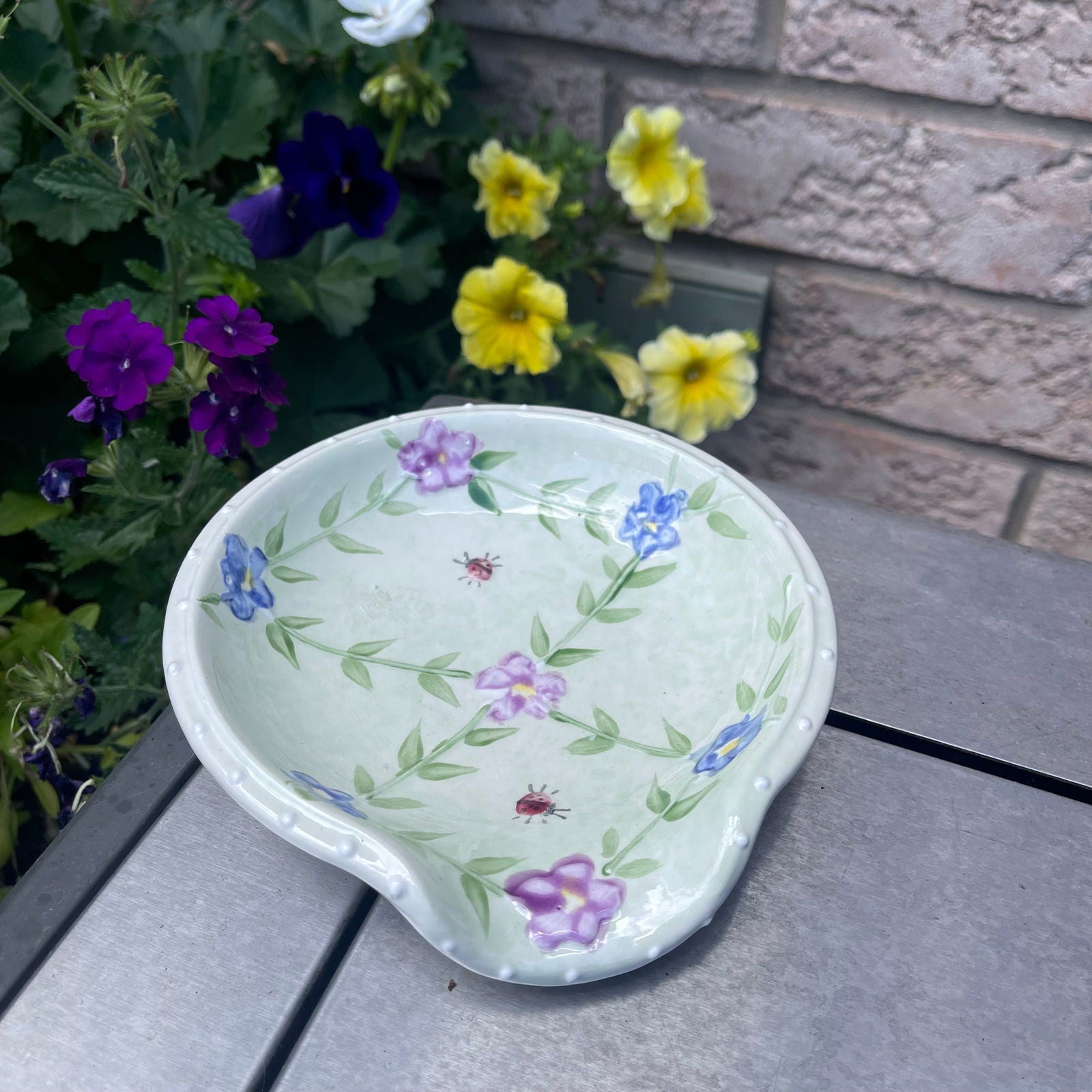 Spoon Rest - LadybirdCeramics