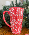 Tall Holiday Mug - LadybirdCeramics