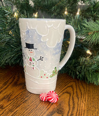 Tall Holiday Mug - LadybirdCeramics