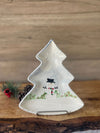 Tree shaped cookie plate - LadybirdCeramics