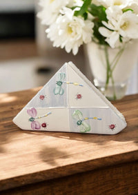 Triangle Napkin Holder - LadybirdCeramics