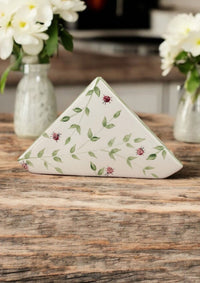 Triangle Napkin Holder - LadybirdCeramics