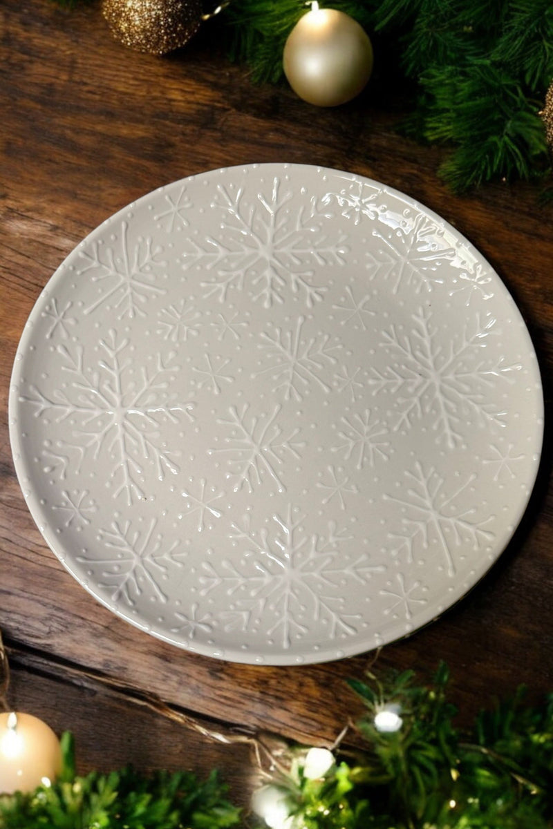 Holiday Round Cookie/Cake Plate